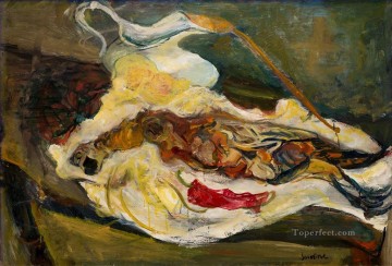 チャイム・スーティン Painting - キジのある静物画 1924年 Chaim Soutine